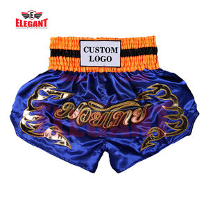 Diseña tus propios pantalones cortos de boxeo Muay Thai con tu logotipo - Product Image 3
