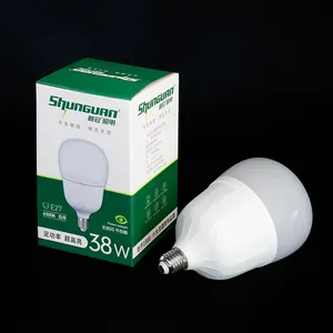Led bulb light energy saving 2 years warranty e27 pure white led bulb 13w 18w 28w 38w 48w led bulbs