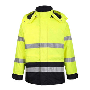 Chaqueta de Seguridad Reflectante para Minero, Chaqueta Impermeable de Alta Visibilidad, Construcción, Alta Visibilidad, Certificado CE - Product Image 5