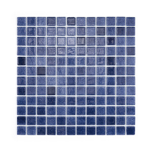 Mosaico Bruma Blu Cobalto 30,5x30,5 Cm 5 Mm Lucido con Bordi Irregolari - Product Image 4