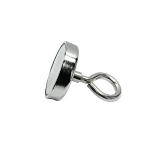 Imán de tierras raras N45 súper fuerte para pescar, recubierto de oro y níquel, recubierto de oro y níquel, certificado para Patrón de arco de flexión - Product Image 2