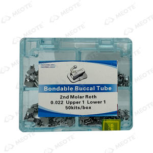 बोनयोग्य बकेट ट्यूब 2 मोलर रोथ 0.022 अपपर<span class=keywords><strong>1</strong></span> कम <span class=keywords><strong>1</strong></span> 50 किट/बॉक्स दंत सामग्री - Product Image 6