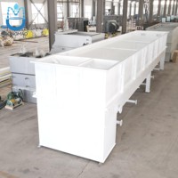Clarificateur lamellaire industriel 3000 L/h, décanteur à plaques inclinées pour le traitement des eaux usées, séparation des solides, certifié CE ISO, direct usine