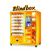 Distributeur automatique de boîtes mystères, machine à cadeaux commerciale intelligente, écran tactile, gestion cloud, paiement sans espèces