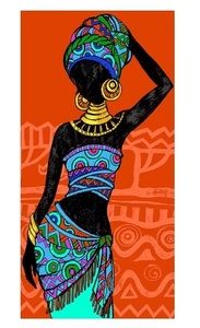 Arte <span class=keywords><strong>de</strong></span> pared Vintage africano étnico 3 uds pintado <span class=keywords><strong>al</strong></span> óleo negro mujer lienzo impresiones para sala <span class=keywords><strong>de</strong></span> estar <span class=keywords><strong>Cuadros</strong></span> decorativos para el hogar - Product Image 4