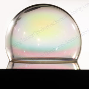 कस्टम विभिन्न आकार बॉल कवर ऑप्टिकल क्वार्ट्ज लेंस ग्लास हेक्सेकल कवर ऑप्टिकल गुंबद शेल सुपर के 9 गुंबद लेंस ऑप्टिकल गुंबद - Product Image 2