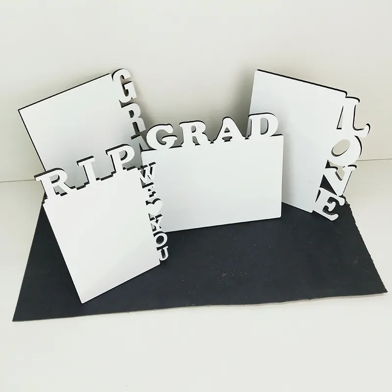GRAD RIP LOVE Photo frame sublimation Graduation photo frame Custom letters picture frame