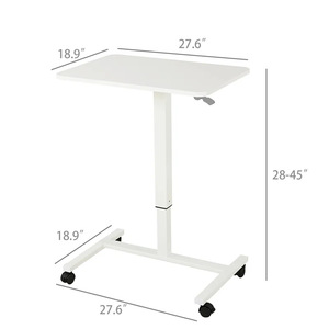 Laptop desk, bedside table, height adjustable, children's study desk, creative, simple, portable, mobile small table - Product Image 5