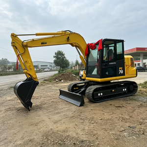 Excavatrice sur chenilles économique de 7 tonnes PC70‑11M0, contrôle précis, entretien facile, pour travaux d'aménagement paysager et d'ingénierie civile - Product Image 2