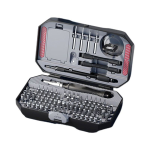 Juego de destornilladores eléctricos 145 en 1, puntas de destornillador de precisión, kit de reparación de destornillador manual inalámbrico, herramientas - Product Image 1