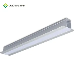 Amazon OEM factory LED V Shape Profile aluminum channel strip light Bar Case LED aluminum profile for kitchen cabinet