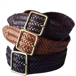 High Quality Cow Hide Pin Square Vintage <b>Mens</b> Boys <b>Belt</b> Customizable Eco-Friendly Durable Waterproof BS International Brand 3D - Product Image 6