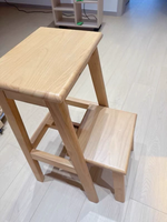 Chaise de bar en bois massif, tabouret en bois pour la maison, pouf, repose-pieds pour le salon, chaise d'escalier