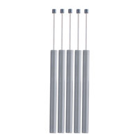 Système hydraulique de porte coulissante en plastique pour petit bureau à domicile, poubelle, tiroir, amortisseur de fermeture douce