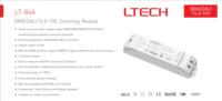 Module de gradation PWM LTECH DALI/DMX vers 0-10V, contrôleur LED 4 canaux, gradateurs de contrôle d'éclairage