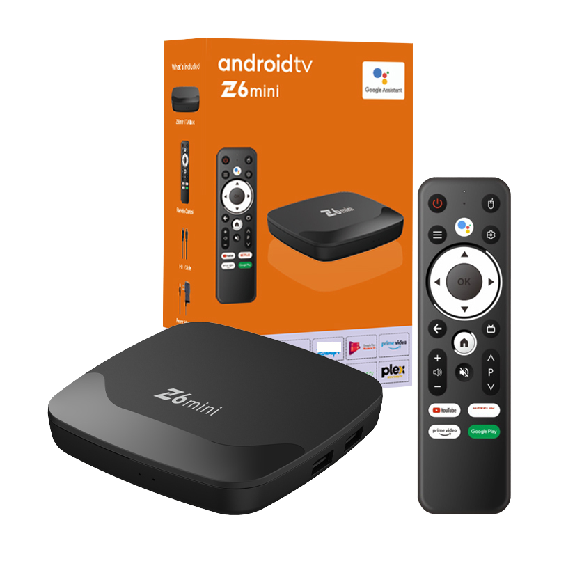 Z1 Mini Android TV Box - 4K HD Streaming & Voice Control