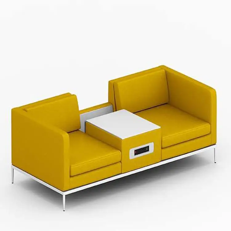 Sofá multifuncional para sala de estar, mueble de cuero PU clásico de estilo chino con dos asientos