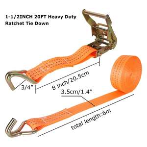 <span class=keywords><strong>Sangle</strong></span> à <span class=keywords><strong>cliquet</strong></span> en polyester (PE) orange de 25 <span class=keywords><strong>mm</strong></span>, <span class=keywords><strong>35</strong></span> <span class=keywords><strong>mm</strong></span>, 50 <span class=keywords><strong>mm</strong></span>, 2000 kg, <span class=keywords><strong>sangle</strong></span> de fixation de cargaison de 10 m, <span class=keywords><strong>sangle</strong></span> à <span class=keywords><strong>cliquet</strong></span> pour camion - Product Image 4