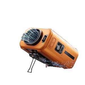 16 ° พัดลมคลิปหนีบเอวแบบพกพา C Ice Cooling 6000mAh มอเตอร์ไร้แปรงถ่าน ความเร็วสูง สำหรับงานกลางแจ้งและตั้งแคมป์ - Product Image 1