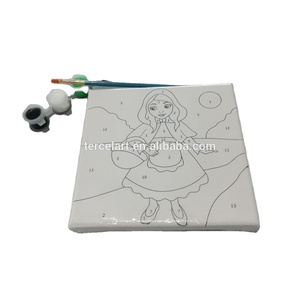 Tercel chất lượng tốt chuyên nghiệp vẽ sơn nghệ thuật thiết lập cho trẻ em trẻ em trường gỗ nghệ thuật Thiết lập trường hợp hộp sơn Bộ - Product Image 4