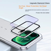 Funda de Teléfono de Cuero PU con Electrochapado para Xiaomi 17 Pro Max 17Ultra 15Ultra con Soporte para Lente y Protección Antigolpes