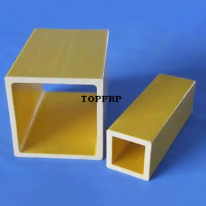 High Strength Pultruded Fiberglass FRP Square Tube - Product Image 1