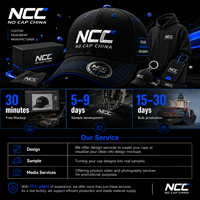 Gorra Trucker de Malla de 5 Paneles Personalizada Nocapchina, Gorra de Béisbol con Visera Curva, Logotipo Bordado en Algodón de Alta Calidad con Logotipo Personalizado