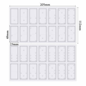 2 packs de moules carrés en résine époxy pour le <span class=keywords><strong>jeu</strong></span> de dominos pour le plaisir. - Product Image 4