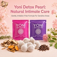 Perles Yoni Naturelles Personnalisées OEM ODM à Base de Plantes, Équilibre du pH, Soins Intimes pour Femmes