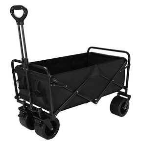 डबल ब्रेक, पोर्टेबल पशु परिवहन गाड़ी के साथ पालतू फोल्डिंग वैगन - Product Image 1