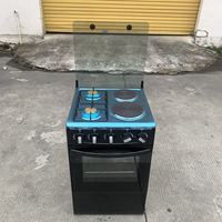 Four combiné 2 électriques et 2 gaz, équipé d'un four de 50 L, cuisinière multifonction, four tout-en-un