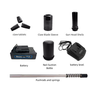 مسدس برشمة كهربائي RL-520 يعمل ببطارية الليثيوم مع ملحقات وأداة سحب الأكمام - Product Image 5