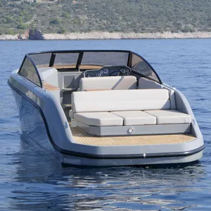 2023 KINLIFE New Design 28FT barche da corsa in alluminio altre barche in vendita