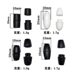 Bouton-pression en plastique de forme ovale 10mm 20mm 25mm 26mm pour la fermeture de vêtements et de sangles de chaussures - Product Image 1