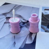 Emballages cosmétiques vides en plastique imitation bambou ronds personnalisés avec impression sérigraphique, tubes à gloss