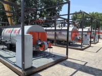 Chaudière industrielle horizontale à tubes de fumée à circulation naturelle basse pression, haute efficacité, 1400 kW, à gaz hydrogène, pour eau chaude, 92% de rendement