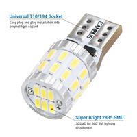 Neue LED T10 Canbus W5W Glühbirnen 501 194 168 Luces 3014 30SMD 12-24V Kennzeichenbeleuchtung LKW Auto Lampen für Jetta PKW