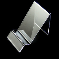Mini Clear View Acryl Desktop Stand Handy Handy Lupe Displays Halter Rack