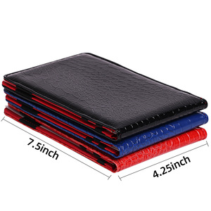 Alligator coloré Surface PU Cuir <span class=keywords><strong>Golf</strong></span> Scorecard Titulaire - Product Image 5