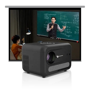 OEM New Auto 5G WiFi Portable HD 1200 Ansi Mini Beamer 4K Video <b>Projector</b> with 2G RAM for Outdoor Movie Screening - Product Image 1
