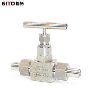 Vanne à aiguille soudée en acier inoxydable 316L pour tuyau haute pression, connecteur à tête sphérique à raccord lâche, vanne à aiguille de haute qualité - Product Image 2