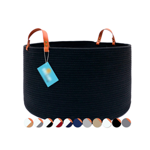 Dây Đồ Chơi Giỏ Lưu Trữ Nóng Bán Bông Lớn Dây Bé Quần Áo Ráp Giặt <span class=keywords><strong>Hamper</strong></span> Cho Đồ Chơi Em Bé Trong Góc - Product Image 6