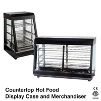 Vitrine chauffante pour pâtisserie commerciale, chauffe-plats électrique, présentoir de table, chauffe-pizza pour restaurant, vente chaude