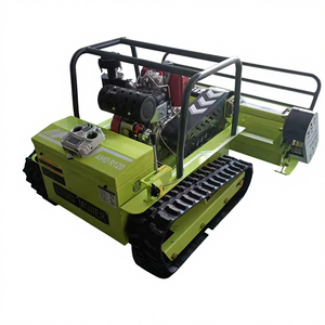 Meilleure tondeuse <span class=keywords><strong>à</strong></span> <span class=keywords><strong>gazon</strong></span> roulante alimentée par <span class=keywords><strong>batterie</strong></span> 4 temps de qualité industrielle Machine de coupe d'herbe télécommandée - Product Image 4