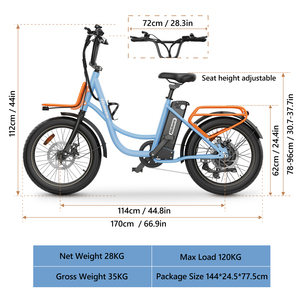 Bán Buôn Ebike Cho Người Lớn Hidoes C6 Điện Xe Đạp 350W 36V 13AH Điện Thành Phố Xe Đạp Trong Anh EU Cổ - Product Image 6
