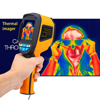 במלאי 2.4 "צבע תצוגת 20 ~ 300C אינפרא אדום תרמית מצלמה דיגיטלי חום חיישן תרמית מצלמה טמפרטורת חיישן
