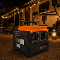 1,2kW 230V 4-Takt Digitaler Inverter-Generator Leiser Tragbarer Mini-Benzin-Notstromaggregat für Zuhause, Outdoor-Camping und Wohnmobile