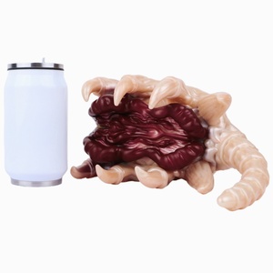 GEEBA Innovador Masturbador Masculino Alienígena Facehugger Pussy, Vagina de Fantasía de Bolsillo, Vagina de Silicona, Vagina Alienígena - Product Image 6