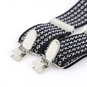 Pantalones ajustables elásticos de moda para hombre, tirantes, accesorios de ropa, tirantes - Product Image 4