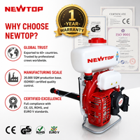 Pulverizador de Gasolina Profesional de 72cc, Modelo NTS423, para Protección de Cultivos, con Motor de 3.0KW y Atomización de Amplia Cobertura